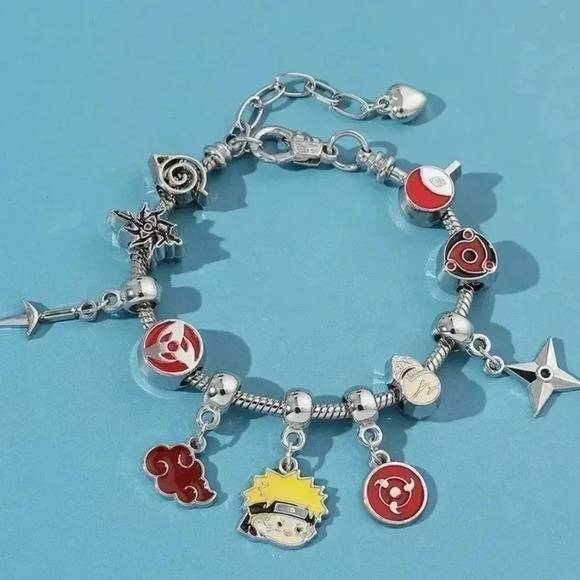 Naruto Hot Anime Charms Bracelet - Picture 1 of 2